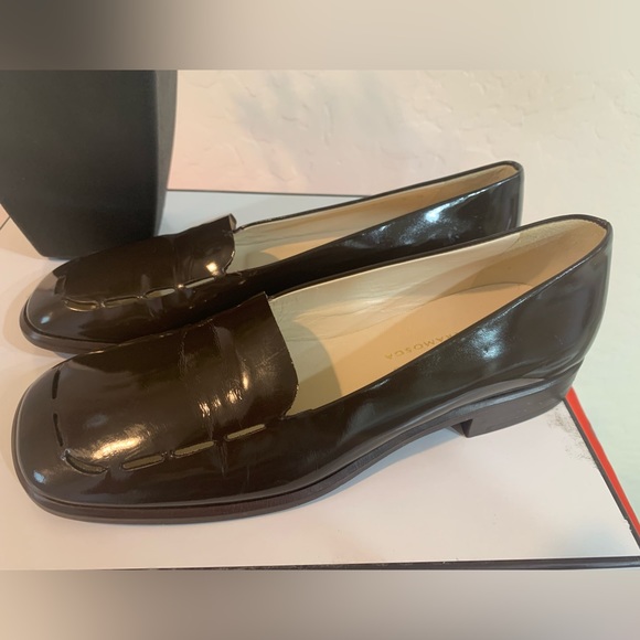 Women’s Franco Fieramosco Size 6 B dark brown flats - Picture 6 of 6